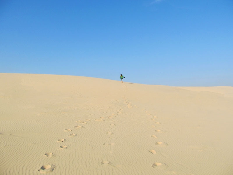 Nhĩ Hạ, tiểu sa mạc độc đáo ở Quảng Trị Nhĩ Hạ, tiểu sa mạc độc đáo ở Quảng Trị