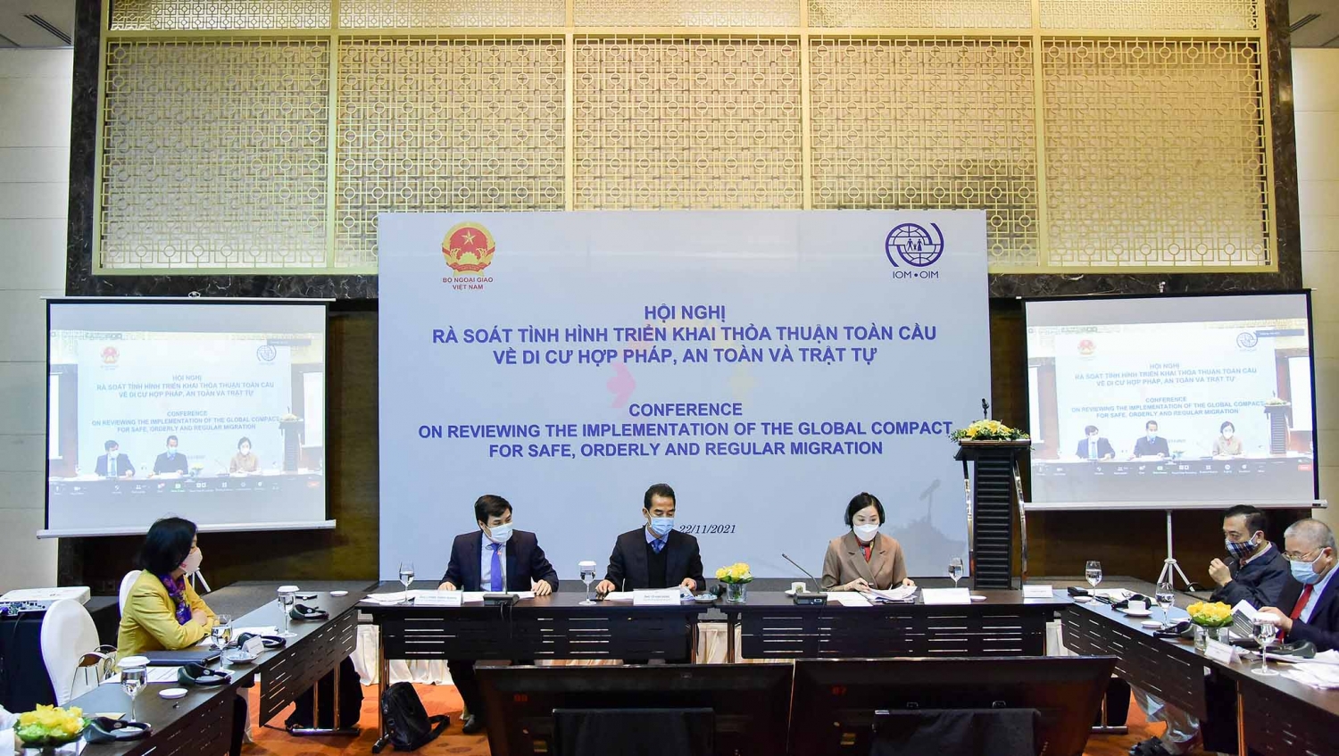 Hội nghị rà soát tình hình triển khai Thỏa thuận toàn cầu về di cư hợp pháp, an toàn và trật tự (Thỏa thuận GCM) Hội nghị rà soát tình hình triển khai Thỏa thuận toàn cầu về di cư hợp pháp, an toàn và trật tự (Thỏa thuận GCM)