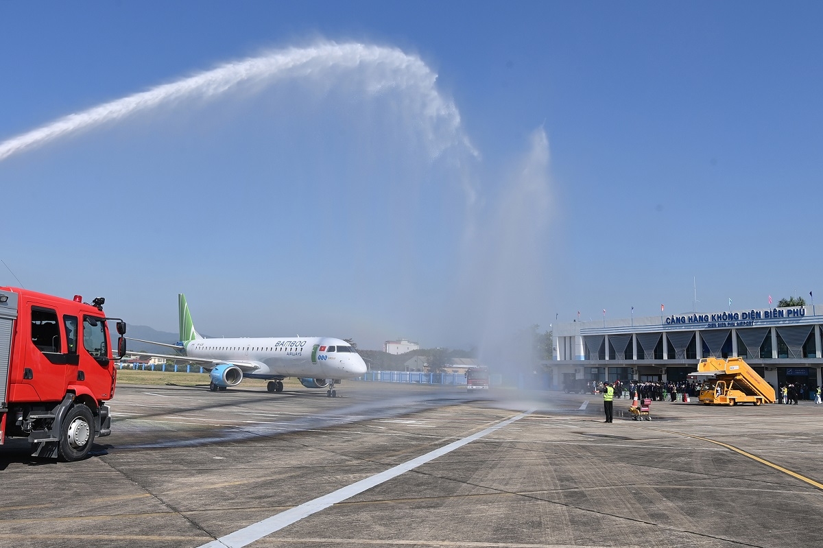 Điện Biên có đường bay thẳng đầu tiên trong lịch sử kết nối với TP Hồ Chí Minh