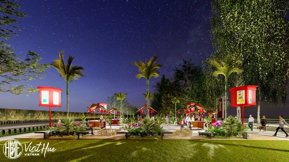 Huế khai trương phố đêm Hoàng Thành vào tối 31/12/2021 Huế khai trương phố đêm Hoàng Thành vào tối 31/12/2021
