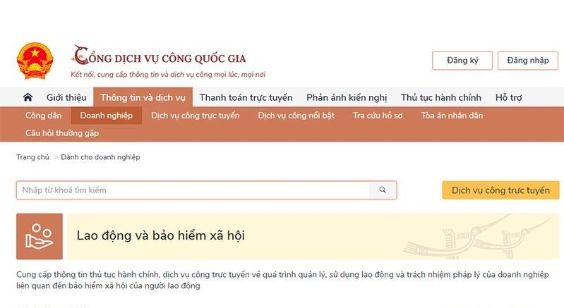 Giải quyết thêm 3 dịch vụ BHXH trên Cổng dịch vụ công từ 15/6