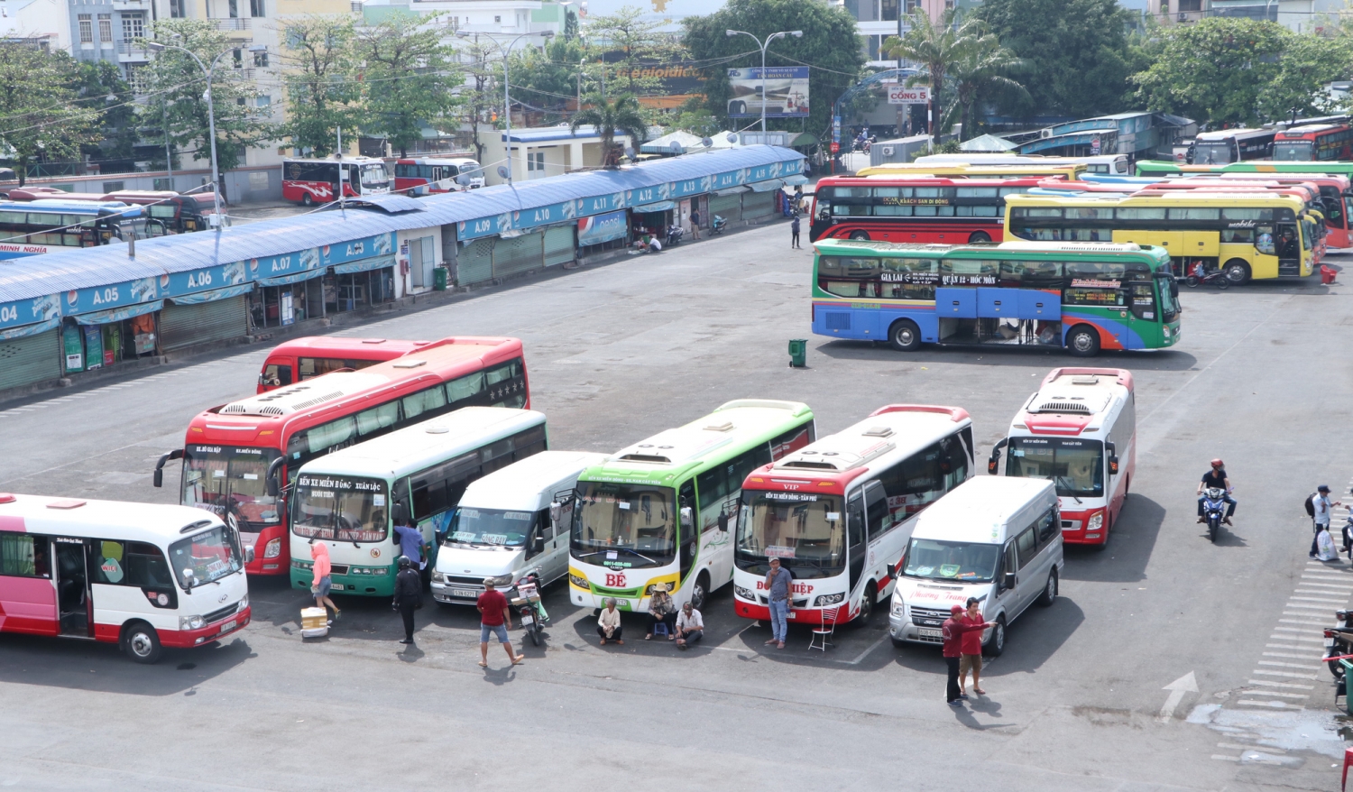 Các tỉnh, thành phố mở lại xe khách với TP HCM