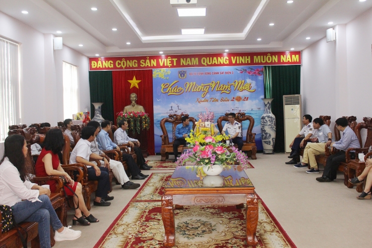 Công đoàn Dầu khí Việt Nam, Công đoàn PV Drilling thăm Cảnh sát biển Vùng 3