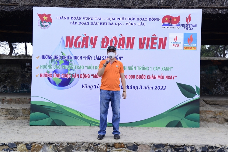 Đoàn viên thanh niên Cụm phối hợp hoạt động Tập đoàn Dầu khí BR-VT ra quân Ngày đoàn viên Đoàn viên thanh niên Cụm phối hợp hoạt động Bà Rịa - Vũng Tàu ra quân Ngày đoàn viên