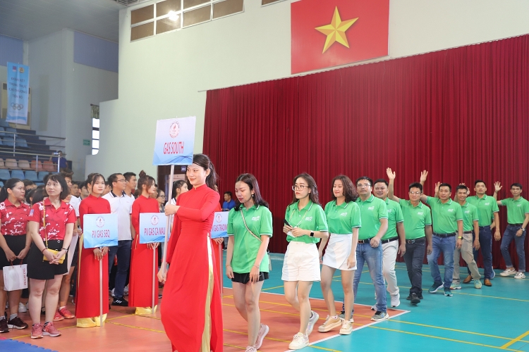 Khai mạc Đại hội Thể thao PV GAS 2022