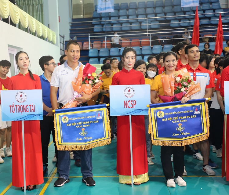 Khai mạc Đại hội Thể thao PV GAS 2022
