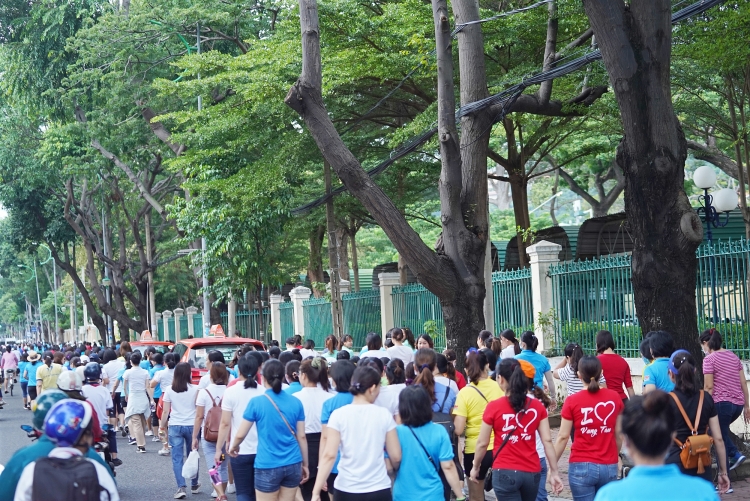 Ban Nữ công Vietsovpetro tổ chức hội thi “Leo núi vì sức khỏe cộng đồng năm 2020