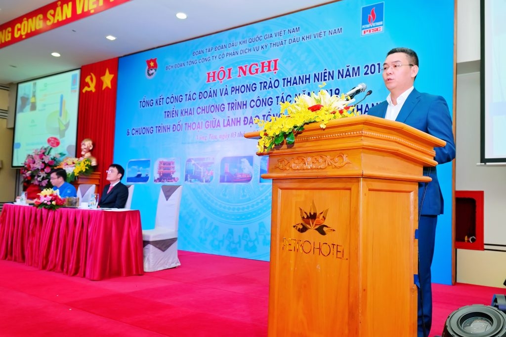 lanh dao ptsc doi thoai voi doan vien thanh nien