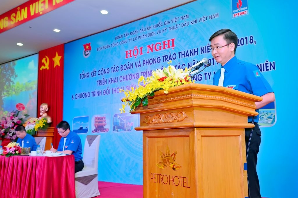 lanh dao ptsc doi thoai voi doan vien thanh nien