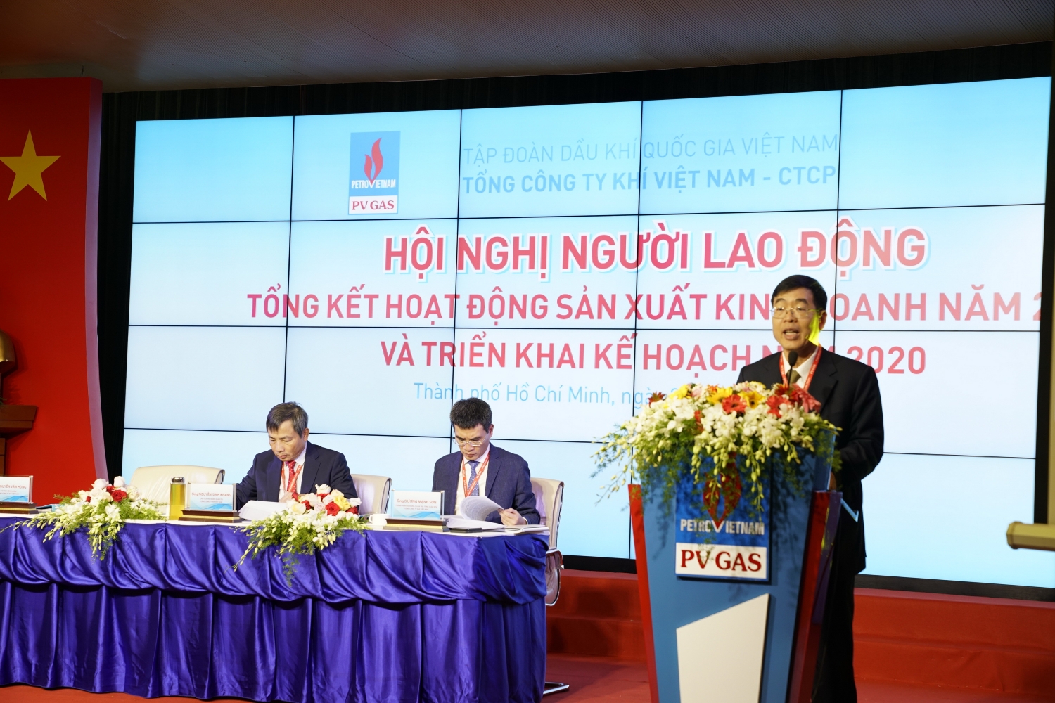 pv gas noi nguoi lao dong duoc cham lo toan dien