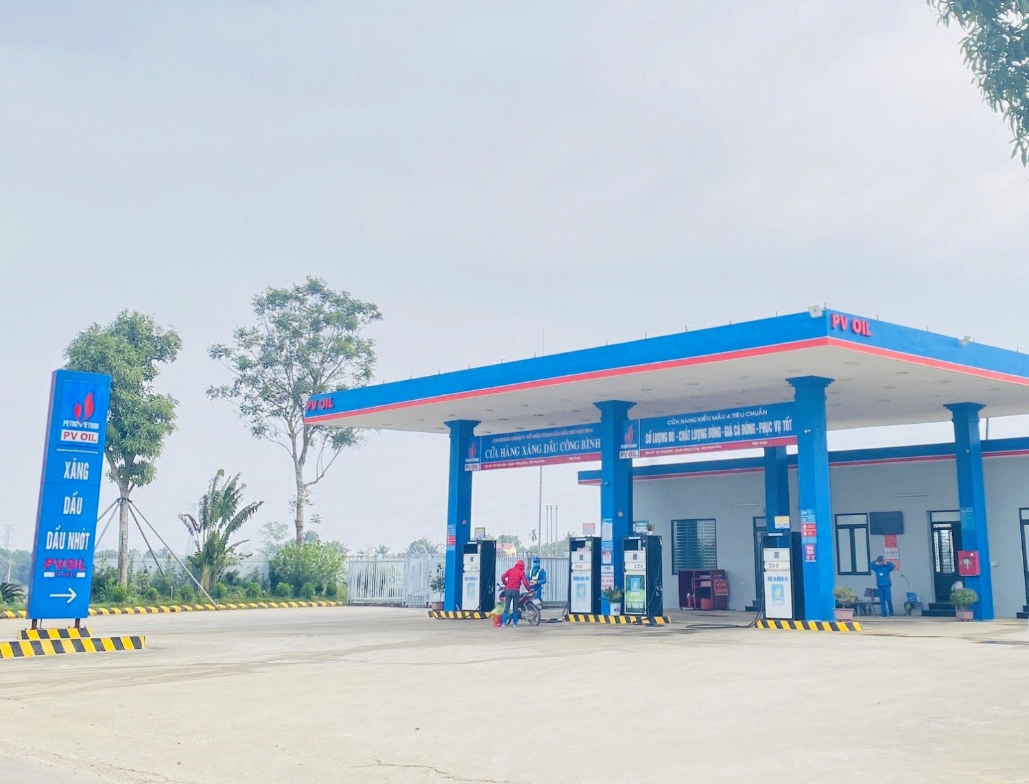 CHXD Công Bình tại địa chỉ KM 16+700 trái tuyến, tỉnh lộ 505 thuộc xã Công Bình, huyện Nông Cống, tỉnh Thanh Hóa