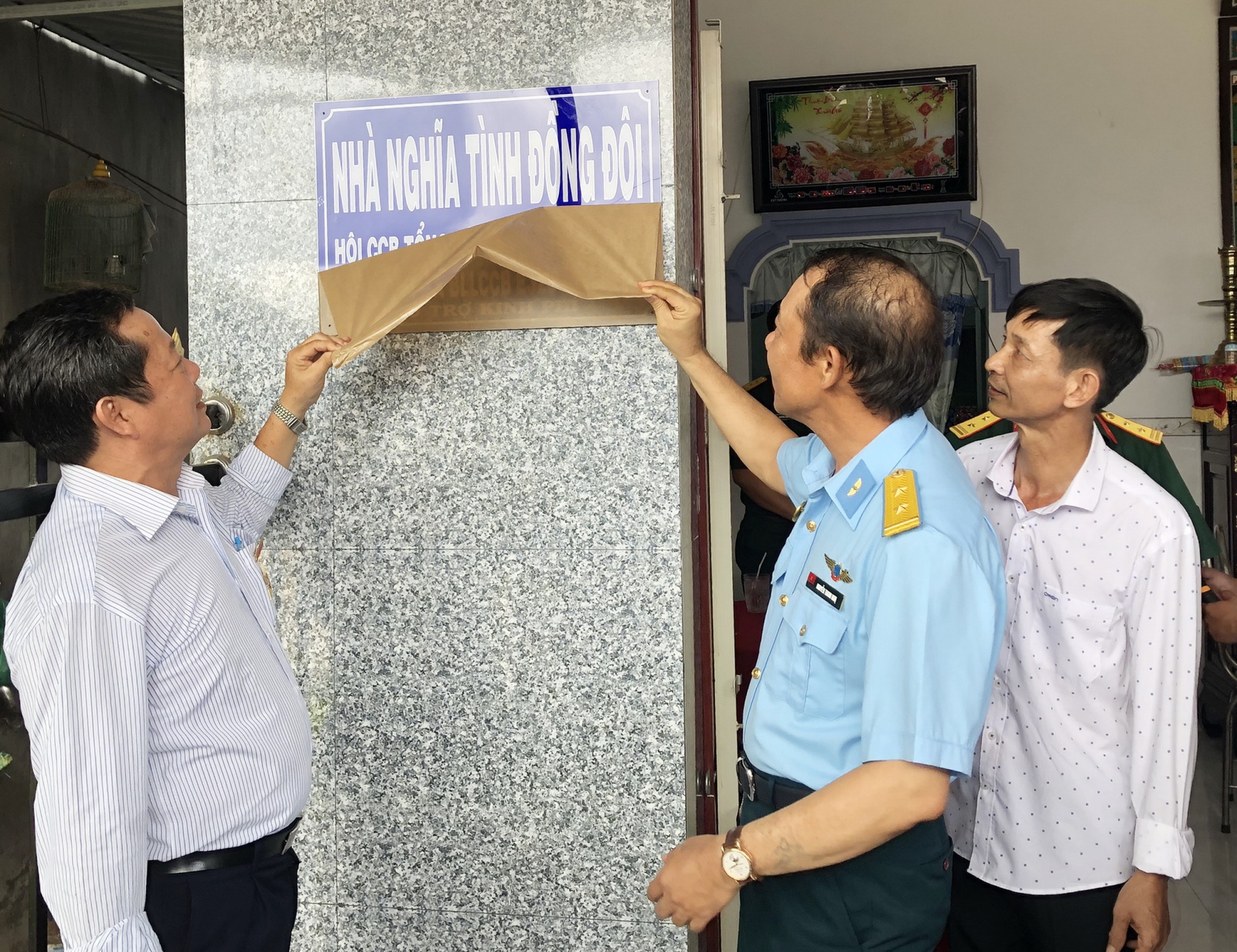 hoi cuu chien binh pv gas to chuc chuong trinh ve nguon den on dap nghia tai dong thap