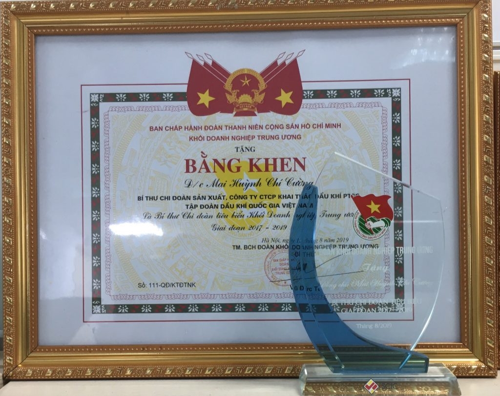 doan vien ptsc duoc tuyen duong bi thu chi doan tieu bieu doan khoi doanh nghiep trung uong