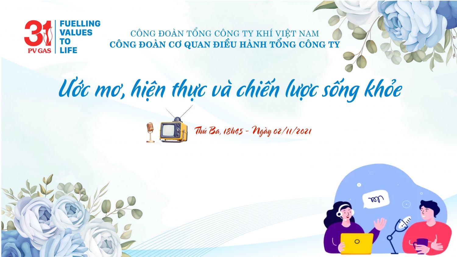 Backdrop của Chương trình “Hành trình Sống khỏe” Backdrop của Chương trình “Hành trình Sống khỏe”