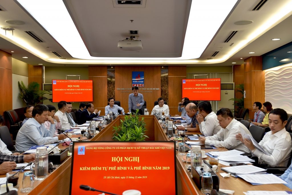 dang uy ptsc to chuc hoi nghi kiem diem tu phe binh va phe binh