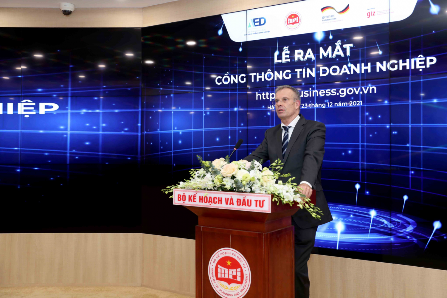 Lễ ra mắt Cổng thông tin doanh nghiệp