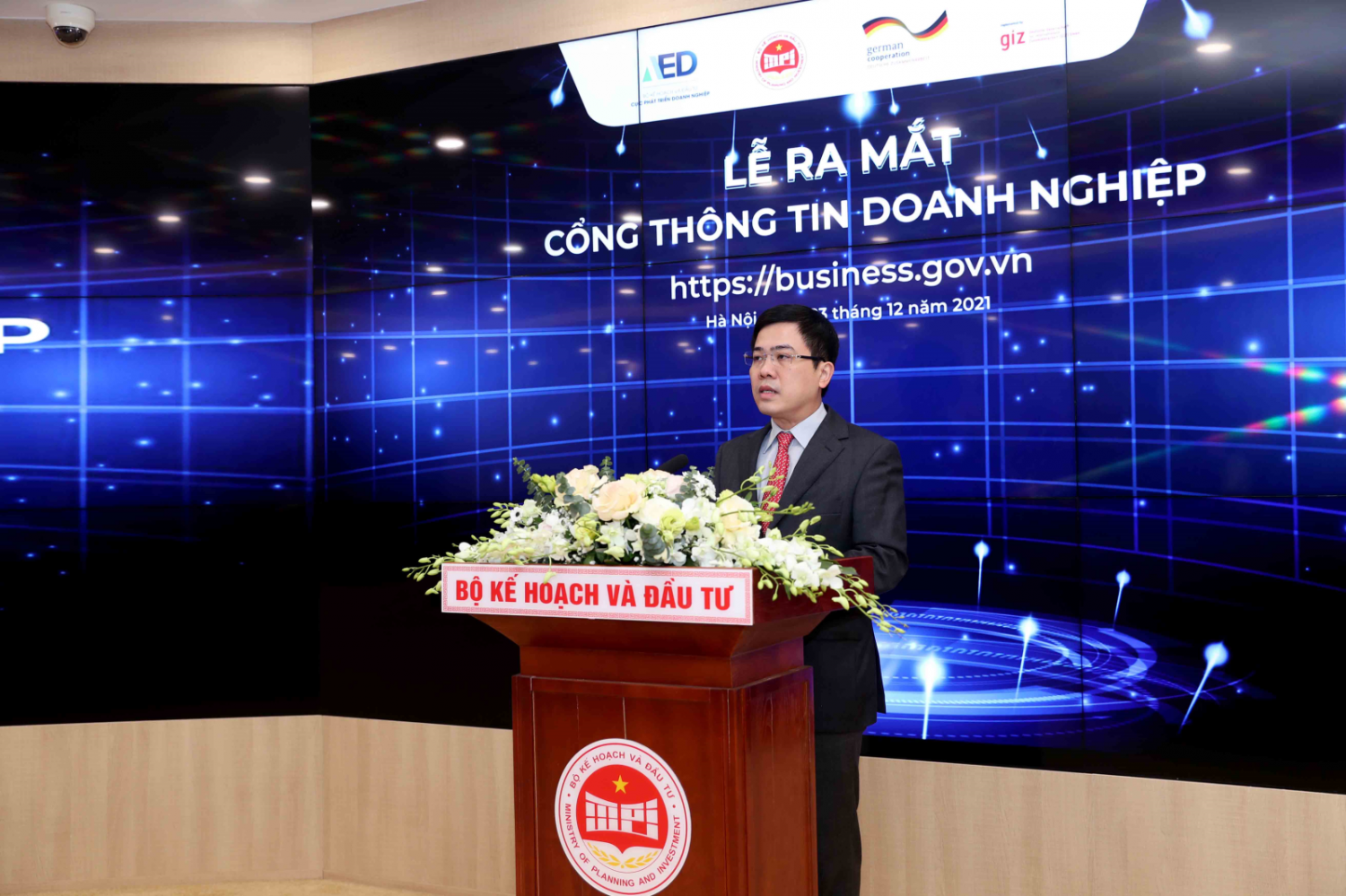 Lễ ra mắt Cổng thông tin doanh nghiệp