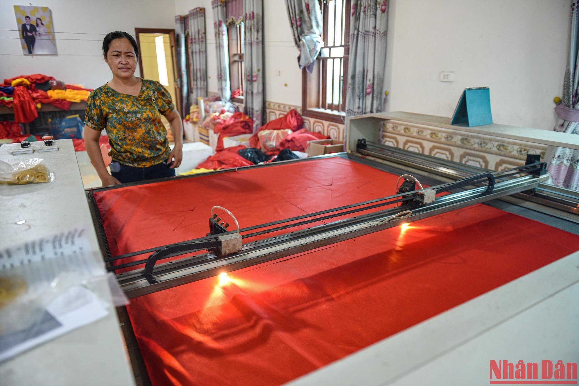 Làng may cờ Tổ quốc Làng may cờ Tổ quốc