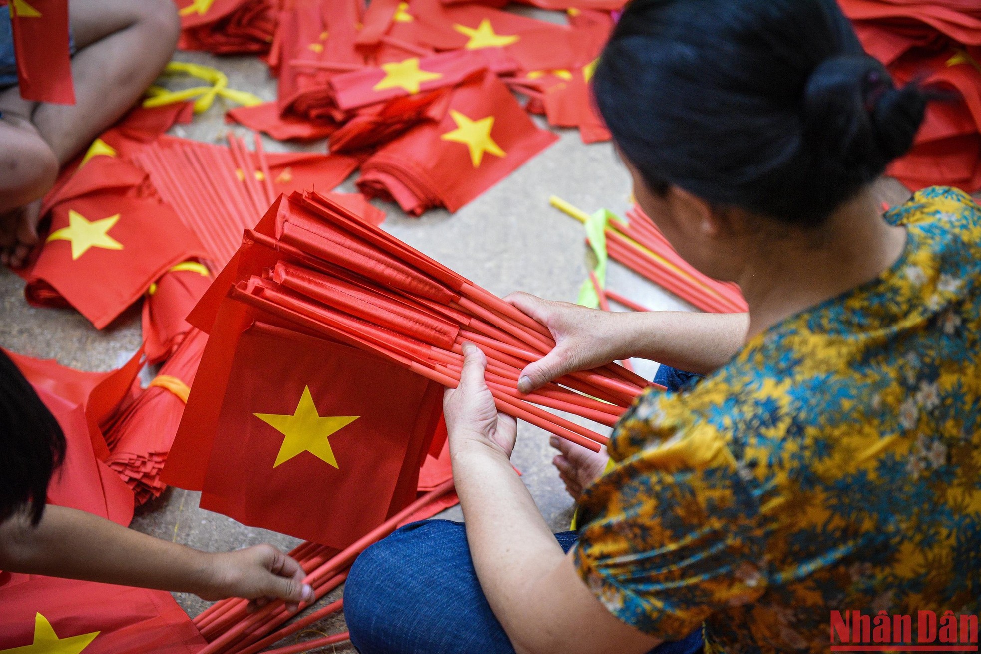 Làng may cờ Tổ quốc Làng may cờ Tổ quốc