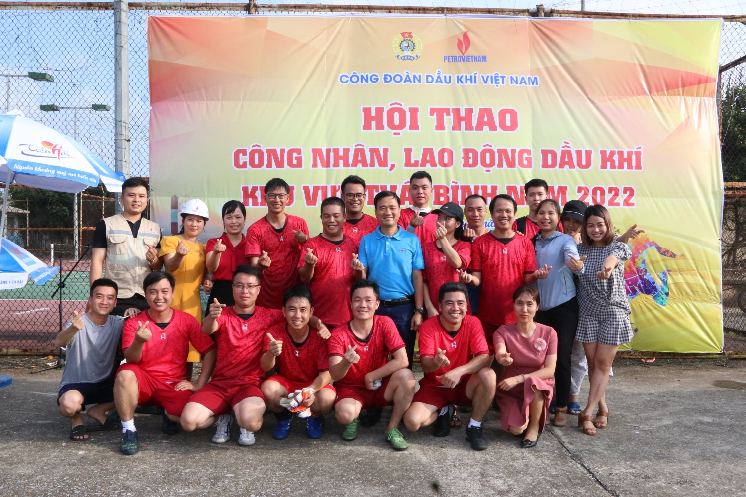 Công đoàn Dầu khí Việt Nam tổ chức Hội thao công nhân, lao động khu vực Thái Bình