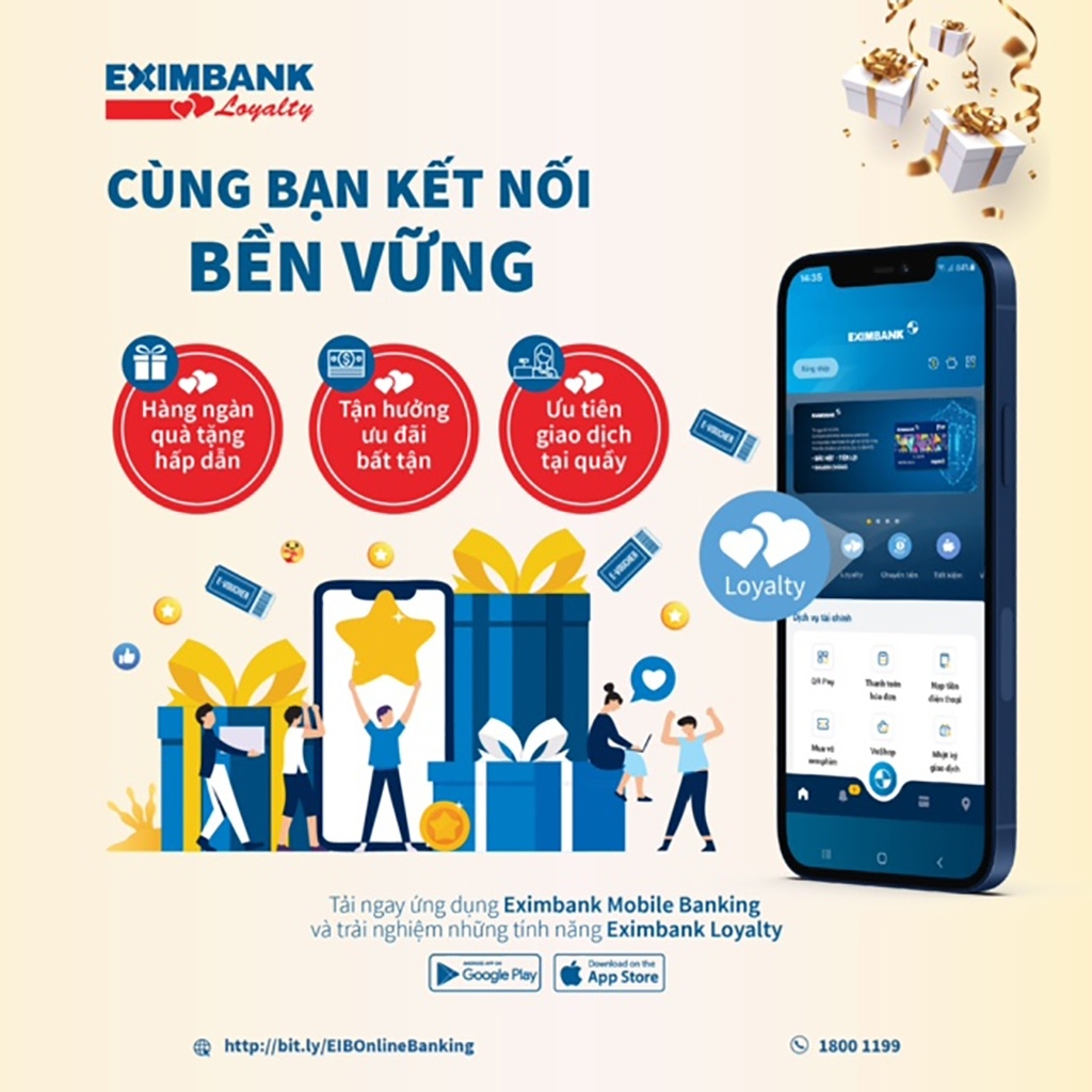 Tin nhanh ngân hàng ngày 11/7: Eximbank triển khai chương trình khách hàng thân thiết