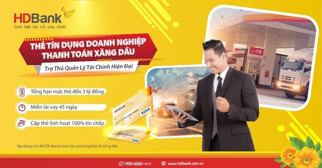 Tin nhanh ngân hàng ngày 9/11: Quản lý chi phí xăng dầu hiệu quả với thẻ tín dụng chuyên biệt của HDBank
