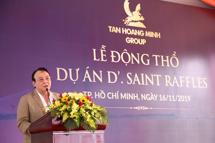 Tân Hoàng Minh động thổ toà cao ốc văn phòng tại đường Nguyễn Thị Minh Khai Tân Hoàng Minh động thổ toà cao ốc văn phòng tại đường Nguyễn Thị Minh Khai