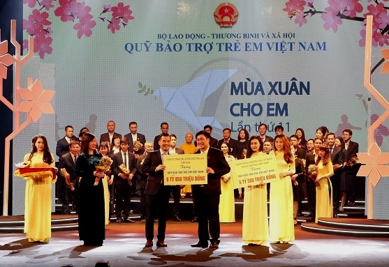 gan 96 ty dong mang xuan am den voi tre em ngheo