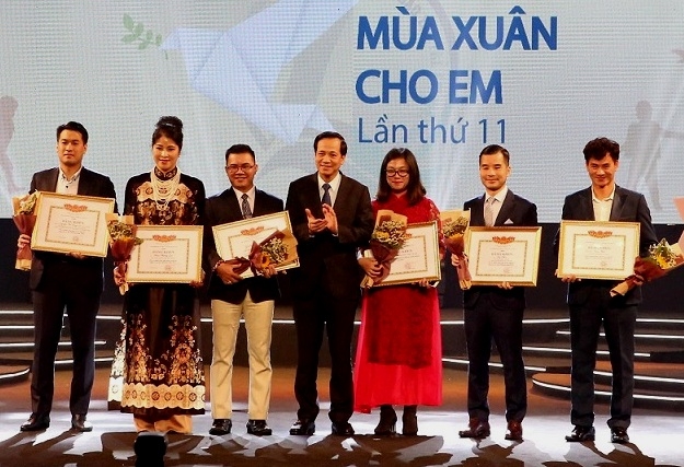 gan 96 ty dong mang xuan am den voi tre em ngheo