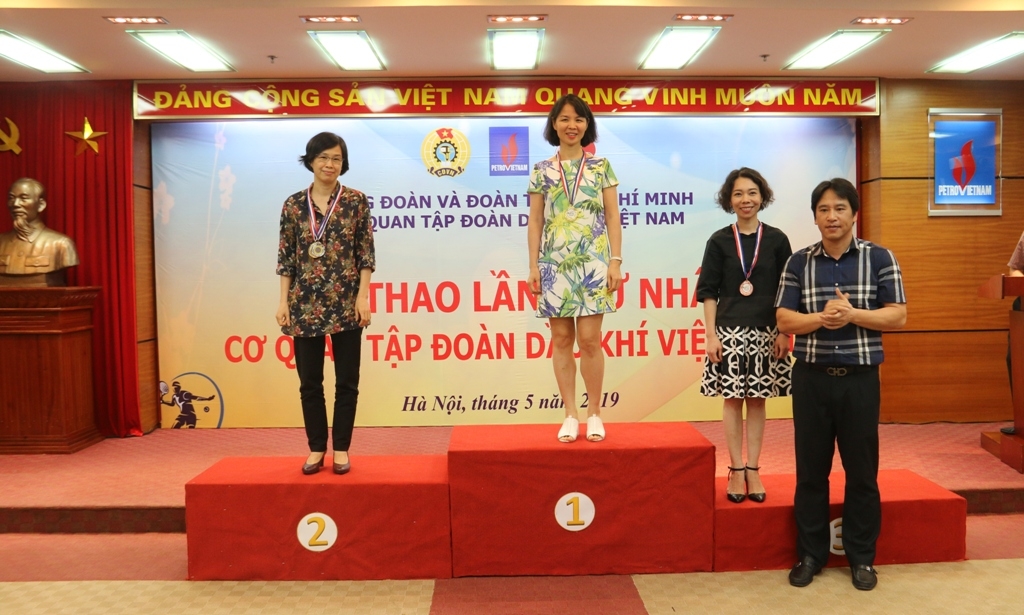 be mac va trao giai hoi thao co quan tap doan dau khi viet nam lan thu i nam 2019