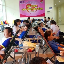 Tuổi trẻ PVMTC và PVU hiến máu vì cộng đồng