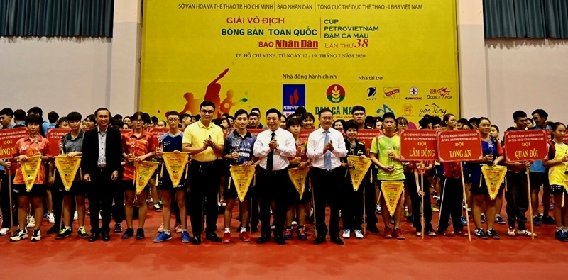 khai mac giai bong ban tranh cup petrovietnam dam ca mau 2020