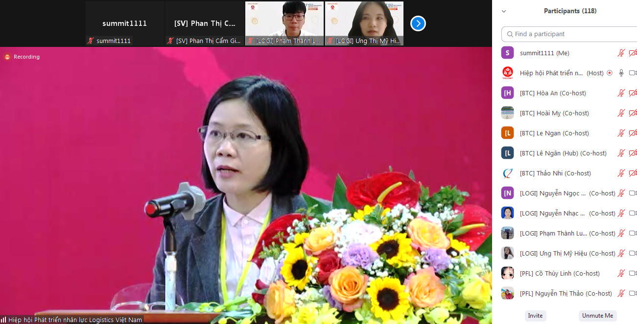 12 đội lọt vào vòng chung kết cuộc Thi tài năng trẻ Logistics 2021