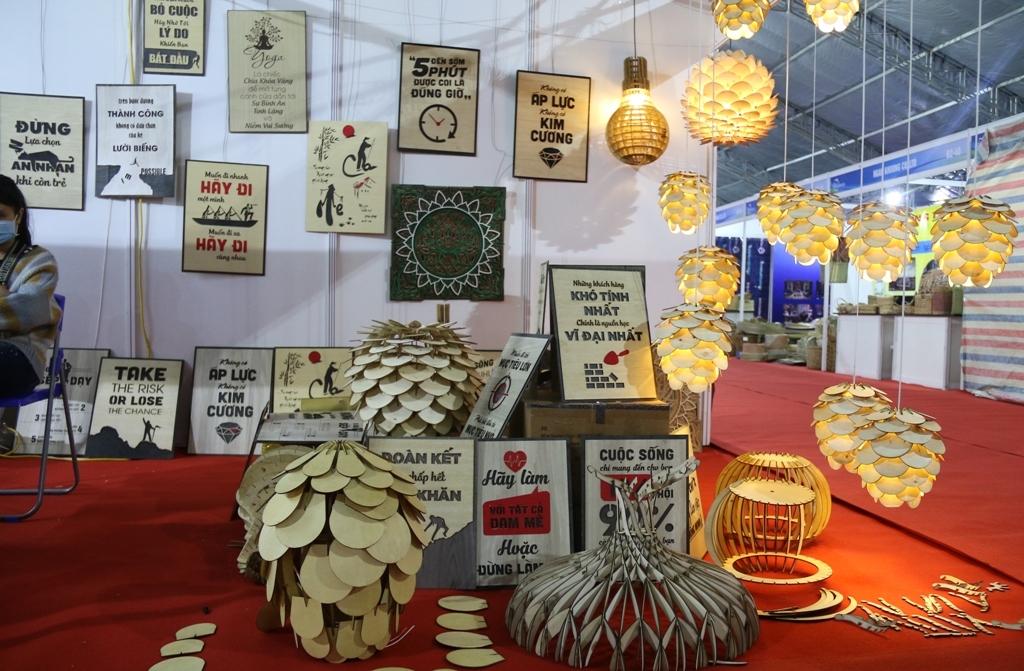 Hanoi Gift Show 2021 tạo cơ hội cho làng nghề quảng bá, mở rộng thị trường