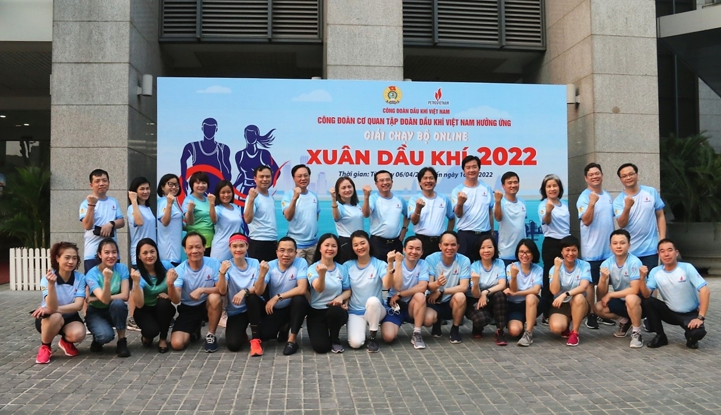 Giải chạy online “Xuân Dầu khí 2022”: Hành trình chinh phục, chiến thắng bản thân