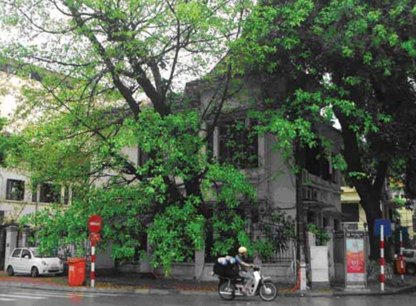 Trụ sở đầu tiên của Tổng cục Dầu khí tại nhà số 48 Nguyễn Thái Học, Hà Nội. (Ảnh tư liệu)