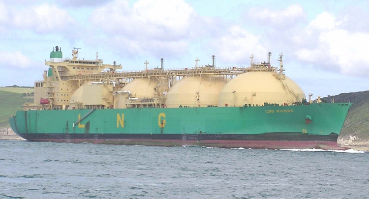Nhập khẩu LNG của Trung Quốc trong tháng 8 giảm 28%