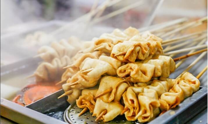 hoa vao khong khi soi dong cua cho dem seoul