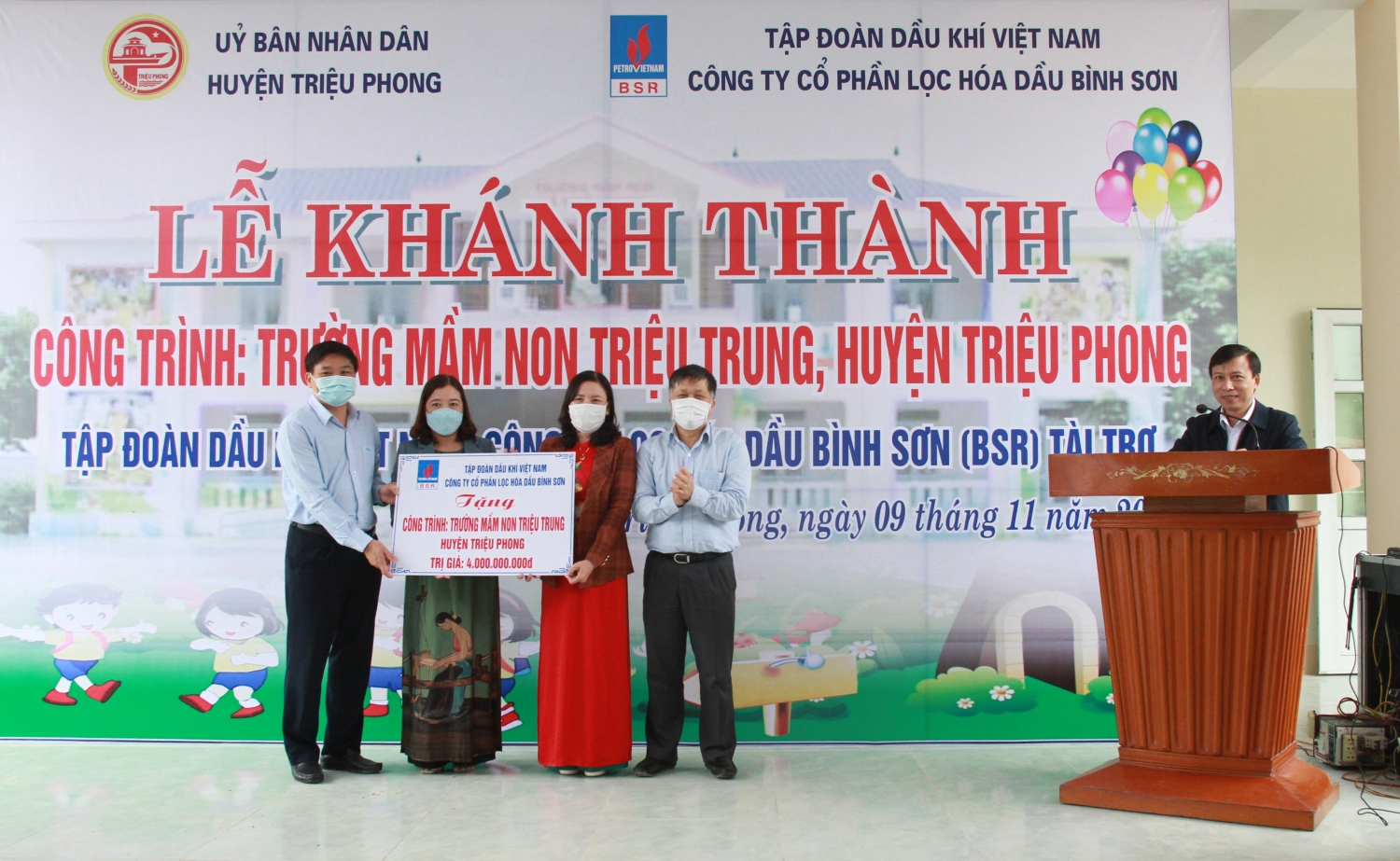 Dấu chân thiện nguyện của những người thợ lọc dầu BSR