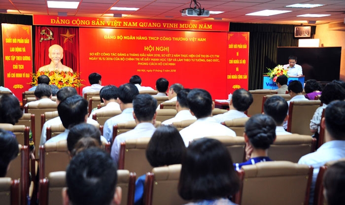 dang bo vietinbank so ket cong tac dang 6 thang dau nam 2018