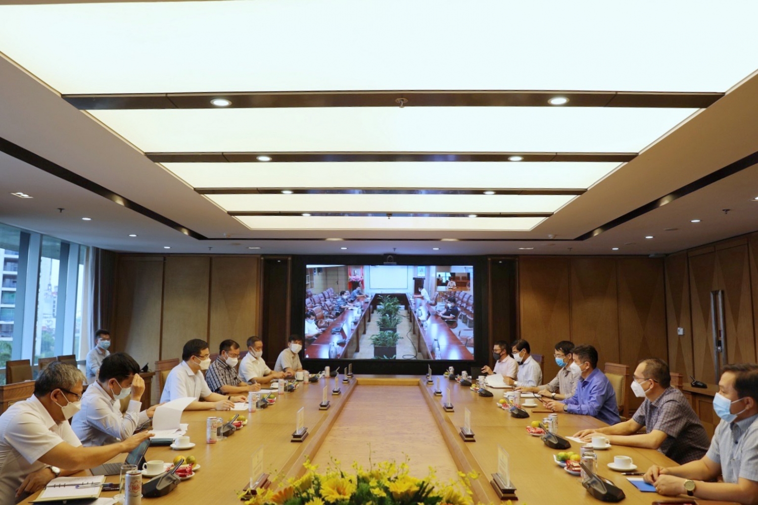 Toàn cảnh buổi làm việc