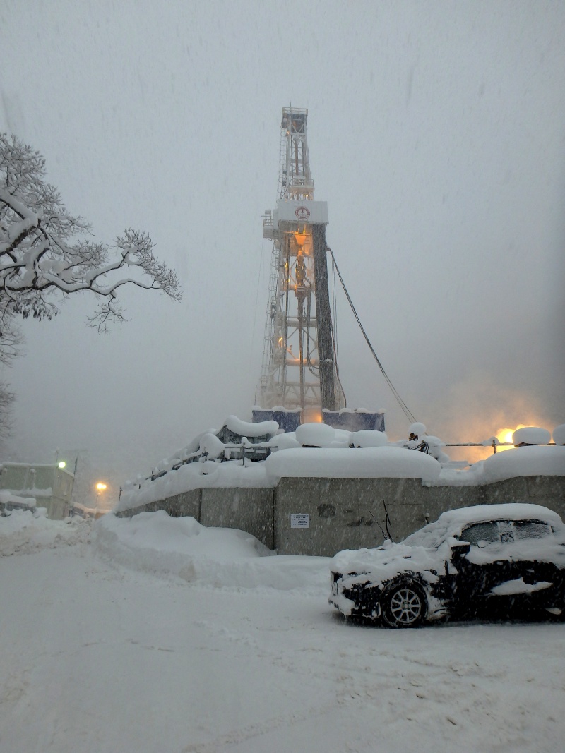 chum anh nguoi tho khoan pv drilling tren gian khoan dia nhiet o akita nhat ban
