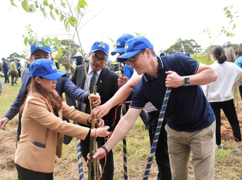 Dự án Green Up góp phần phủ xanh Việt Nam