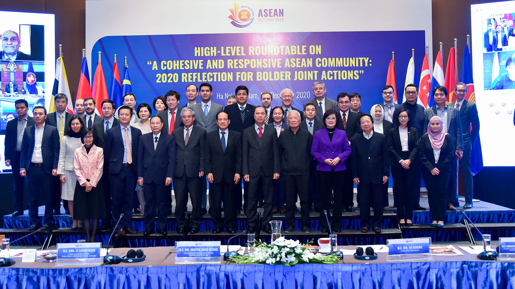 Tin Bộ Ngoại giao: Tọa đàm Quốc tế: “Cộng đồng Asean gắn kết và chủ động thích ứng: Suy ngẫm 2020 vì hành động chung mạnh mẽ hơn”