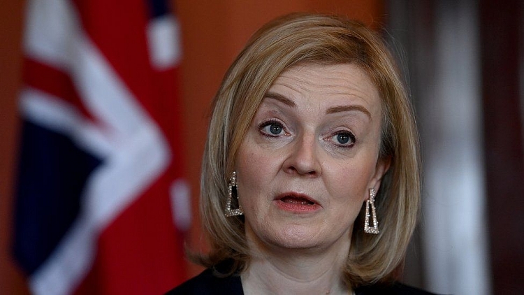 Ngoại trưởng Anh Liz Truss.