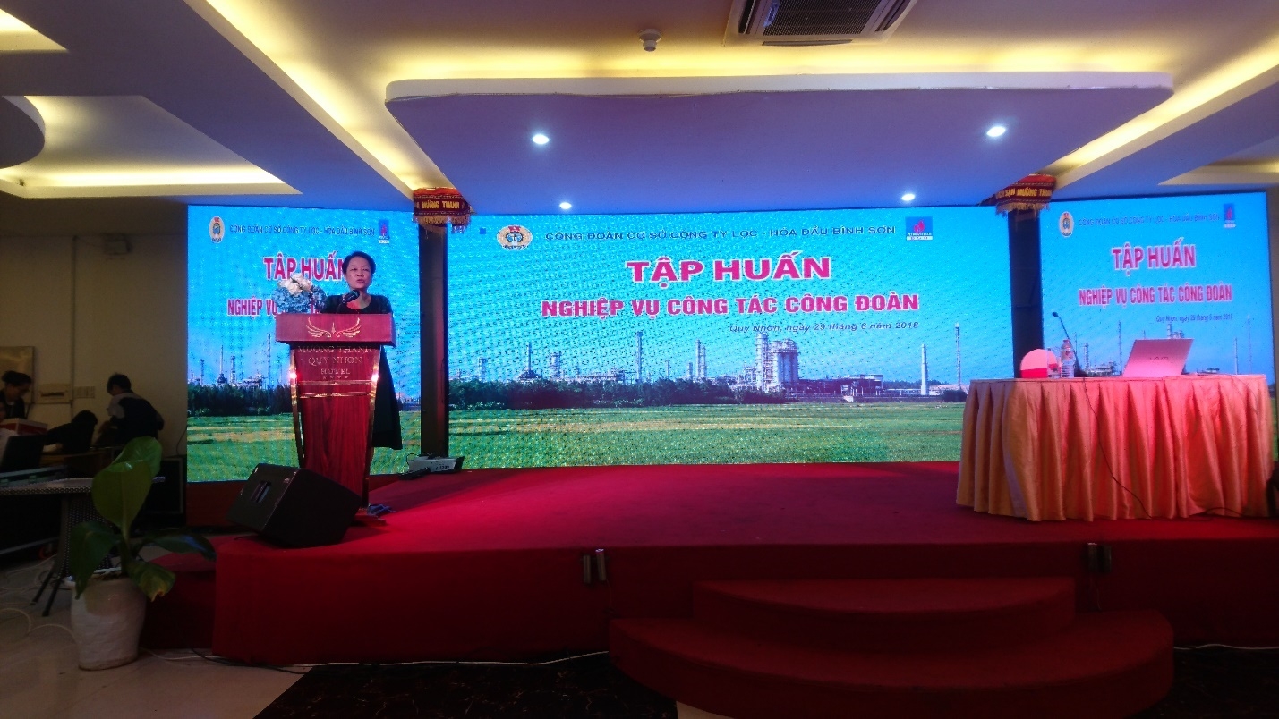 cong doan bsr tap huan nghiep vu cong tac cong doan