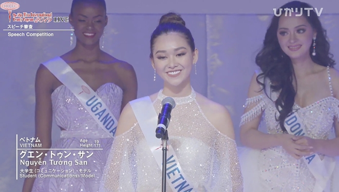 hoa hau quoc te 2019 dai dien thai lan dang quang tuong san lot top 8